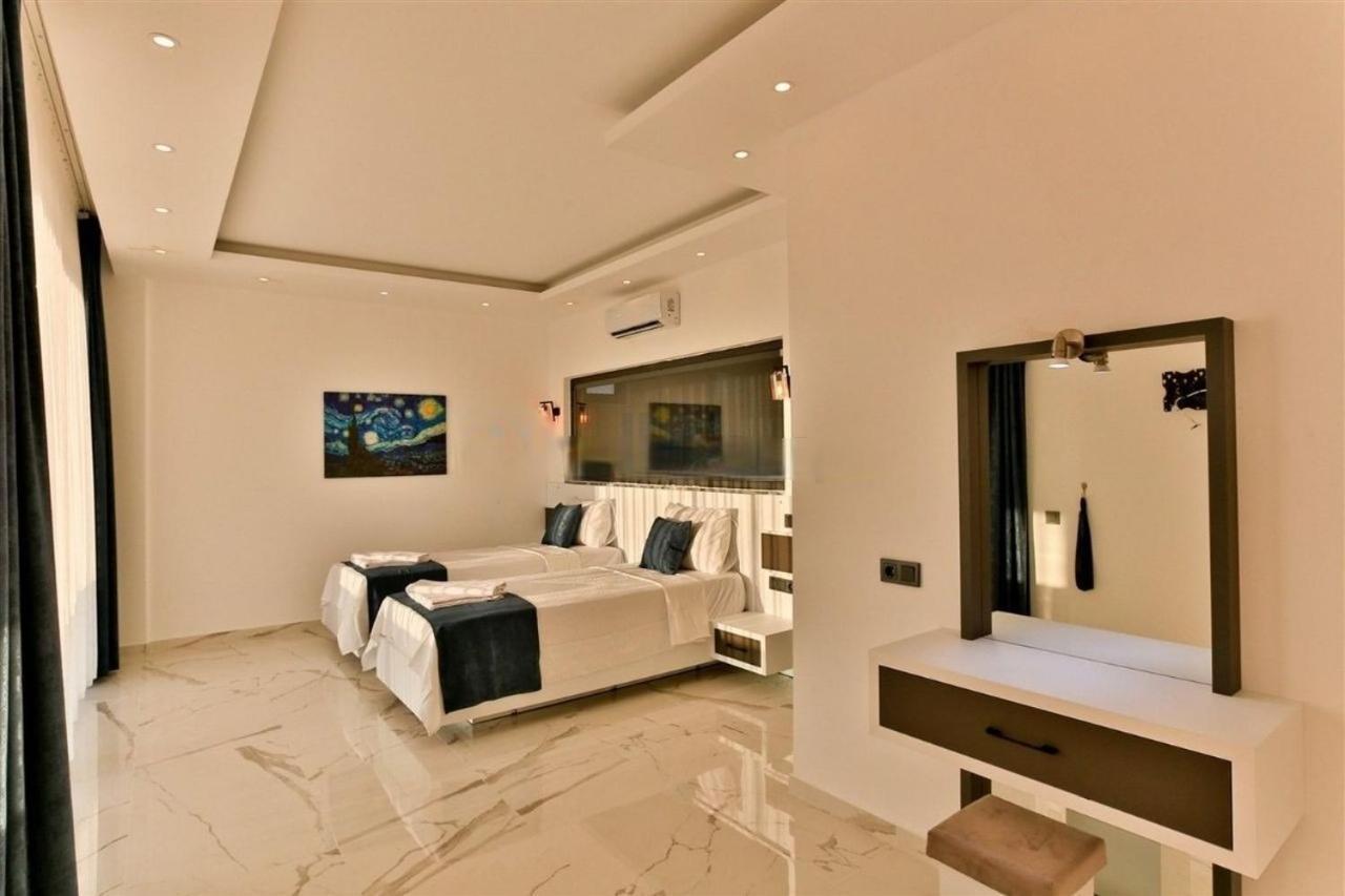 Villa Lycian-Kalkan 3 Bedroom-2 Jakuzzies-Sauna-Turkish Hamam-Huge Private Pool And Lovely Garden Kaș Exterior foto