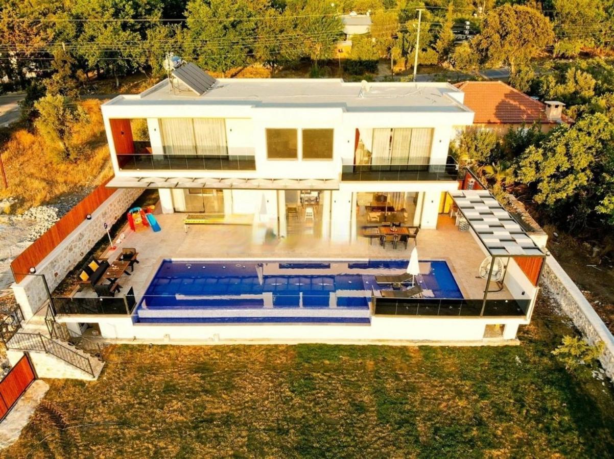 Villa Lycian-Kalkan 3 Bedroom-2 Jakuzzies-Sauna-Turkish Hamam-Huge Private Pool And Lovely Garden Kaș Exterior foto